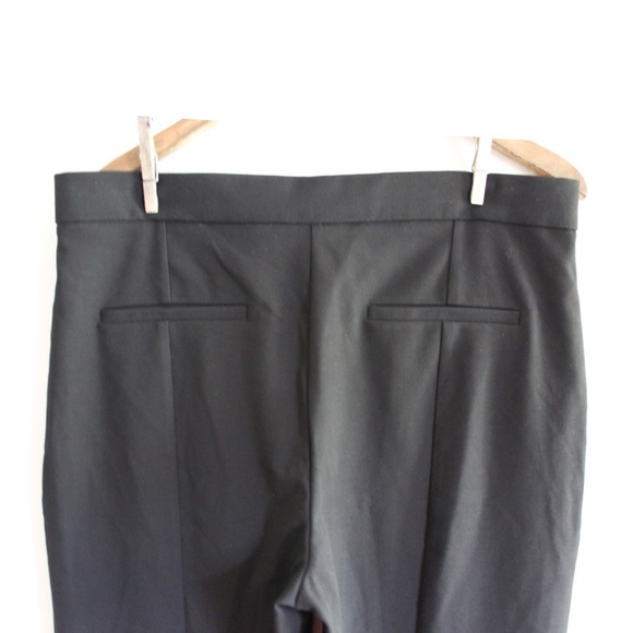 Zara NWT Black Pants with Vented Back Hem XL - Picture 11 of 14
